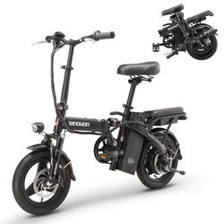 SINOHON M3 Fällbar Elcykel – Motor 500W – Batteri 36V 10.4Ah – Räckvidd 40km – Däck 14×2.125 – Skivbromsar