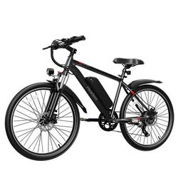 HEADEER BK1350 Elcykel Svart – Motor 500W – Batteri 48V 13.5Ah – Räckvidd 80–100km – Hastighet 35km/h – Fjädring