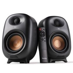 Audizio RS80 Aktiv Skrivbord/Bokhyllehögtalare Set 160W BT