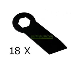 18 X 10,1 CM vertikalskärarkniv för Cedrus WR01, WR01-H, WR01-B /NAC LPR40-196L