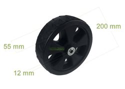 20 cm hjul för AL-KO 5.17 5.18 51.0 51.7 51.8 527 51.3 51.4 51. 5 5200 gräsklippare