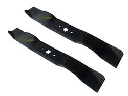 2 X 54 CM gräsklipparkniv för MTD / 742-0616A 742-0647 742-04312 deck 42" / 107 CM