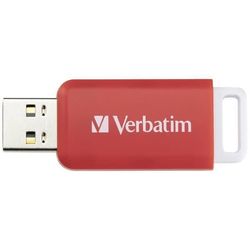 Verbatim V DataBar USB 2.0 Drive USB-minne 16 GB röd 49453 USB 2.0