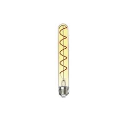 LED-lampa - Rör T225 - E27 - Amber (färgat glas) - 4W dimbar mycket varm vit