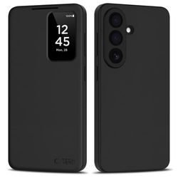 Tech-Protect Smart Wallet Window med kortlomme til Samsung Galaxy S26+ - Mattsort