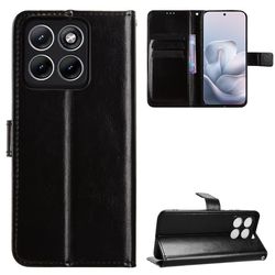 SKALO PU-læder Flip Cover til Motorola Edge 70 Fusion - Sort