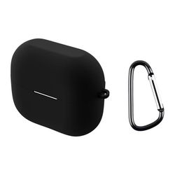 SKALO Ultratunn Silikon Fodral för Samsung Galaxy Buds3 - Svart