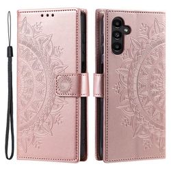 SKALO Mandala Flip Cover til Samsung Galaxy A37 5G - Rosa guld