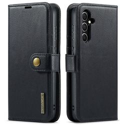 DG MING 2-i-1 Magnet Flip Cover til Samsung Galaxy S26 - Sort
