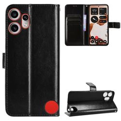 SKALO Nothing CMF Phone 2 Pro PU-læder Flip Cover - Sort