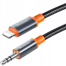 MCDODO AUX-KABEL TIL IPHONE X 14 LIGHTNING MINI JACK ADAPTER 1M