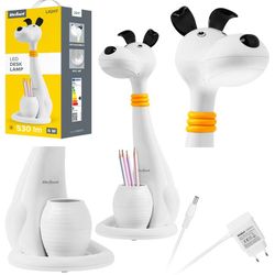 Rebel LED hundebordslampe til børn, justerbar i 3 farver