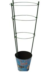 Rund metalstøtte 60 cm (til planter)