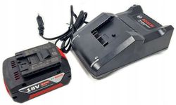 BOSCH BATTERI GBA 4.0AH + LADDARE GAL 18V-40