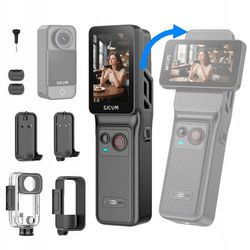SJCAM C400 Mini Sportskamera Drejelig Skærm Fjernbetjening 4K WiFi 7t