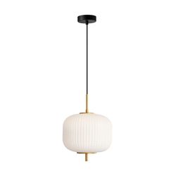 HÆNGELAMPE OLMETO 1 E27 GULD ITALUX PND-28798A-1-GD-WH