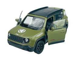 Welly Jeep Renegade Trailhawk militær 1:34 43736
