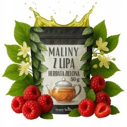 Grøn te hindbær med lime 50 g med hindbær og lime 35% - mild og let