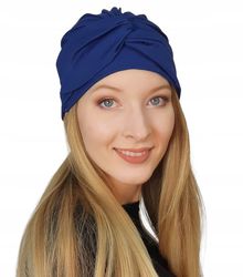 Sara 12 viskose turban, en moderigtig hue uden mønster, også efter kemoterapi