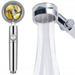 Brusehoved med turbine (100) GAB_A
