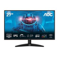 AOC LED 27B36X 27-tumsskärm, Full HD, 144 Hz, svart, IPS