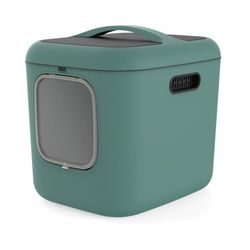 Rotho Hvid XL Kattebakke 61,4 cm Grøn
