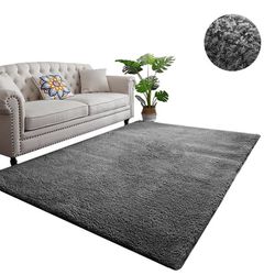 Alpaca Strado tæppe 200x290 - Alpagrå (grå)