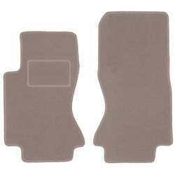 Främre bilmattor för: Jaguar S-Type X204 sedan (2002-2008) beige