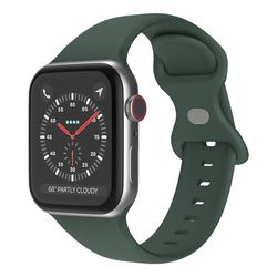 Apple Watch 38/40/41/42mm Silikone Urrem - Grøn