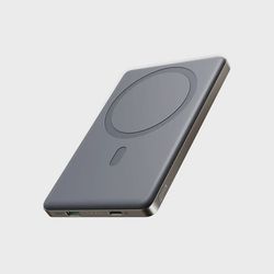 SiGN Magnetisk trådløs Powerbank 5000mAh 20W Ultra Slim