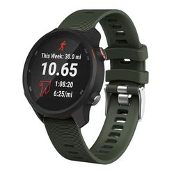 Garmin Forerunner 245 Silikon Klockarmband - Grön