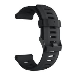 Garmin Fenix 3/Fenix 5X Silikone Urrem - Sort