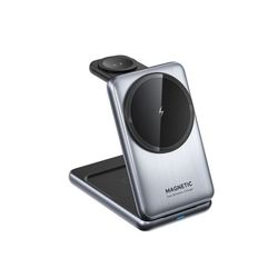 NEXTBATT 3-i-1 Foldbar Trådløs Magnetisk Opladestation 15W