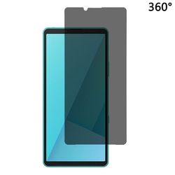 Sony Xperia 10 VII Skærmbeskytter Anti Spy Hærdet Glas 360° Privatliv