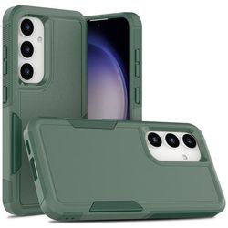 Samsung Galaxy S24 Stødsikkert Cover - Grøn