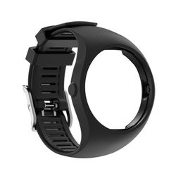 Polar M200 Silikonarmband - Svart