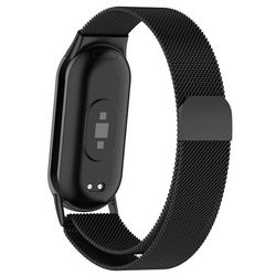Xiaomi Smart Band 8/9 osv. Urrem i rustfrit stål - Sort