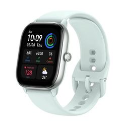 Amazfit GTS 4 Mini - 6 Måneders Garanti Brugt i Ny Stand - Mint Blå