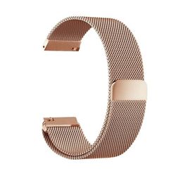 Milanesiskt Mesh Smartwatch-armband för Polar Ignite, etc - Roséguld
