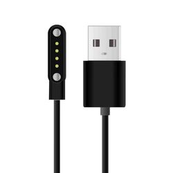 4 Pins/7.62-14.3mm Magnetisk USB-ladekabel Fladt Design Kompatibel med Smartwatches Tilbehør til Strømopladning