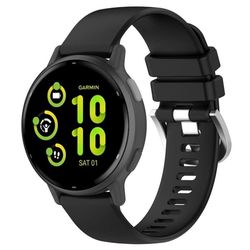 Garmin Vivoactive 5 Silikon Klockarmband - Svart