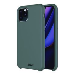 SiGN Liquid Silicone Case til iPhone 12 Mini - Grøn