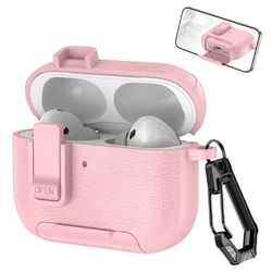 Apple AirPods Pro 3 Skal med Ställ - Rosa