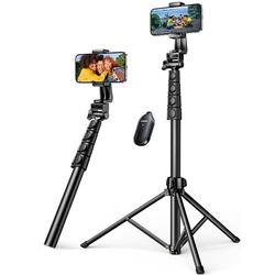 UGREEN Selfie Stick med Stativ og Bluetooth Fjernbetjening, 1,8 m