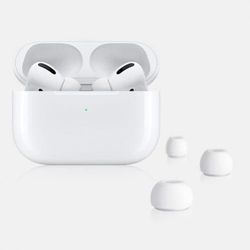 Original ørepuder til Apple AirPods Pro - 4 forskellige størrelser XXS/XS/S/L - Passer til alle Airpods Pro modeller - Hvid
