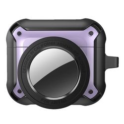 Apple AirPods 3 og AirTag kombineret etui - Lilla