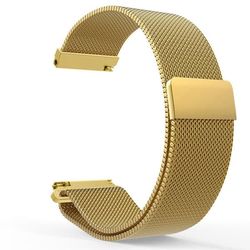 Milanesiskt Mesh Smartwatch Klockarmband för Polar Ignite, etc - Guld