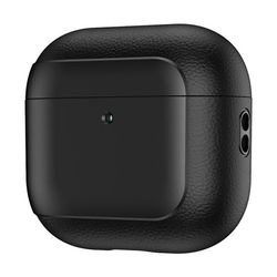 AirPods 4 TPU-fodral Stötsäkert med snodd - Svart