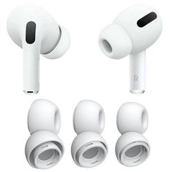 Ørepuder 6-pak til Apple AirPods Pro 2 - Hvid