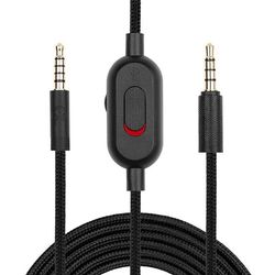 Hodetelefonens lydkabel med volumfunksjon til Logitech G Pro X